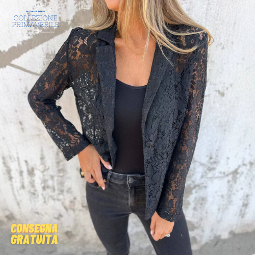 Blazer in Pizzo – Eleganza e Raffinatezza senza Tempo
