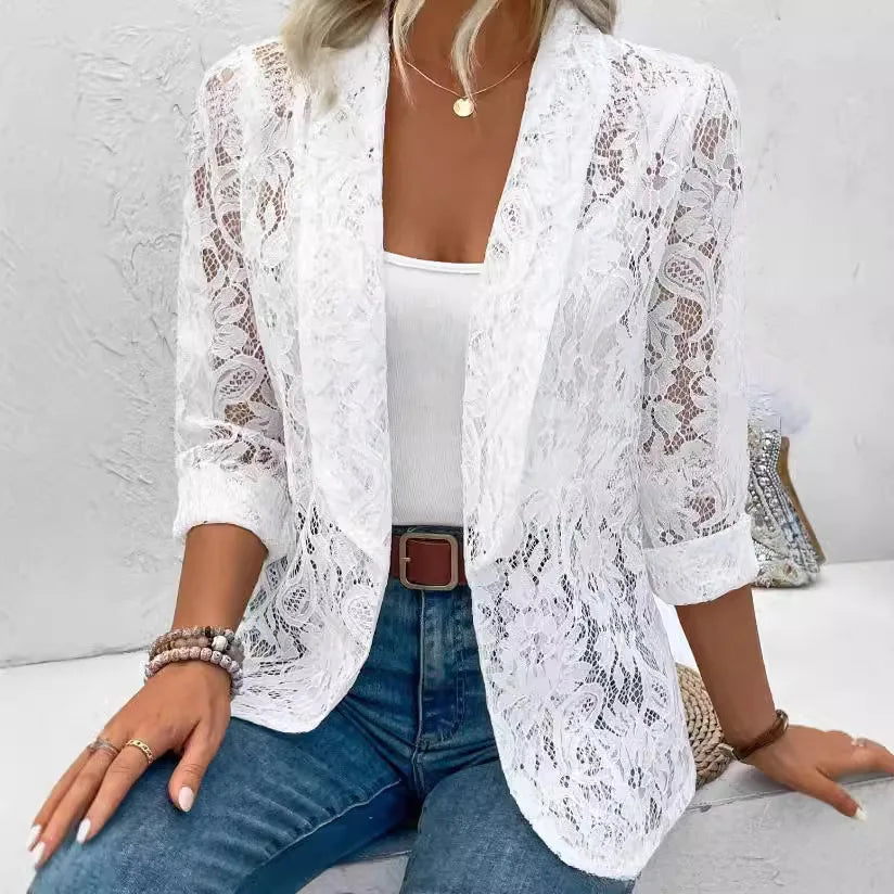 Blazer in Pizzo – Eleganza e Raffinatezza senza Tempo